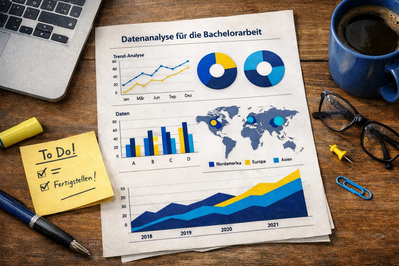 Diagrammtypen und Designprinzipien für effektive Datenvisualisierung