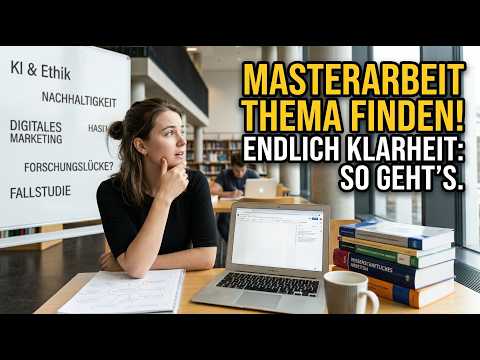 Masterarbeit Thema finden: 5 bewährte Strategien