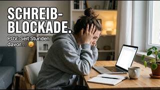 Schreibblockade überwinden: Die 5 Typen & was wirklich hilft