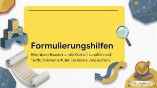 Formulierungshilfen: So klingt Ihre Bachelorarbeit professionell