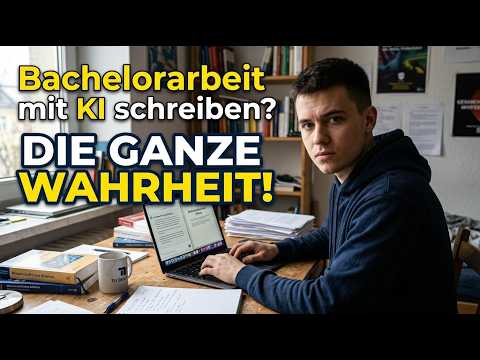 Bachelorarbeit mit KI schreiben (2026): Wahrheit über ChatGPT, Risiken und Kosten