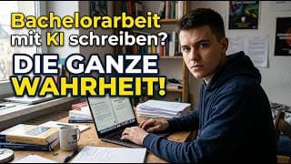 Bachelorarbeit mit KI schreiben (2026): Wahrheit über ChatGPT, Risiken und Kosten