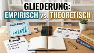 In 10 Minuten zur perfekten Gliederung für Ihre Bachelorarbeit