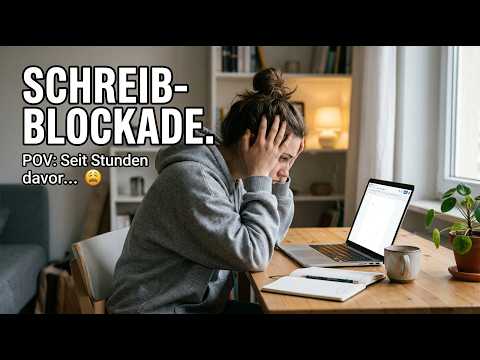 Schreibblockade überwinden: Die 5 Typen & was wirklich hilft