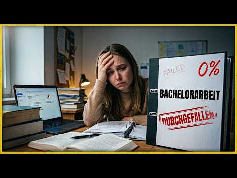 Bachelorarbeit durchgefallen? Notfall-Plan für den Zweitversuch