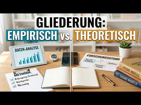 In 10 Minuten zur perfekten Gliederung für Ihre Bachelorarbeit