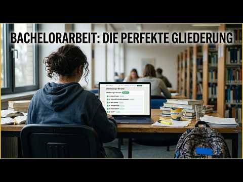 Die perfekte Gliederung für Ihre Hausarbeit