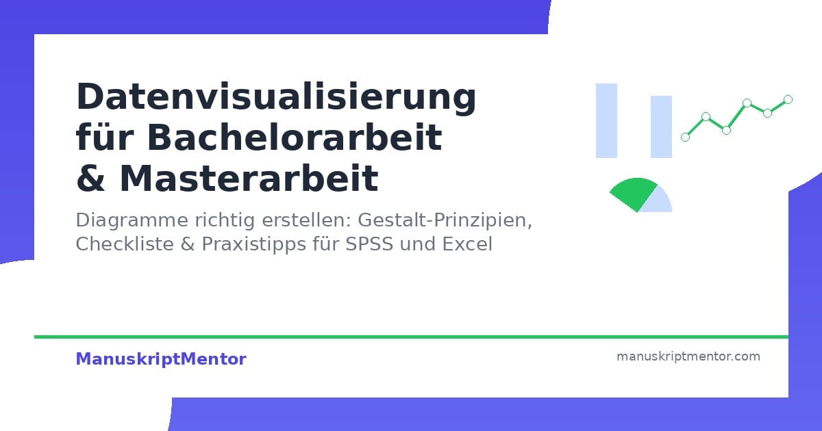 Datenvisualisierung für Bachelorarbeit & Masterarbeit | Diagramme erstellen