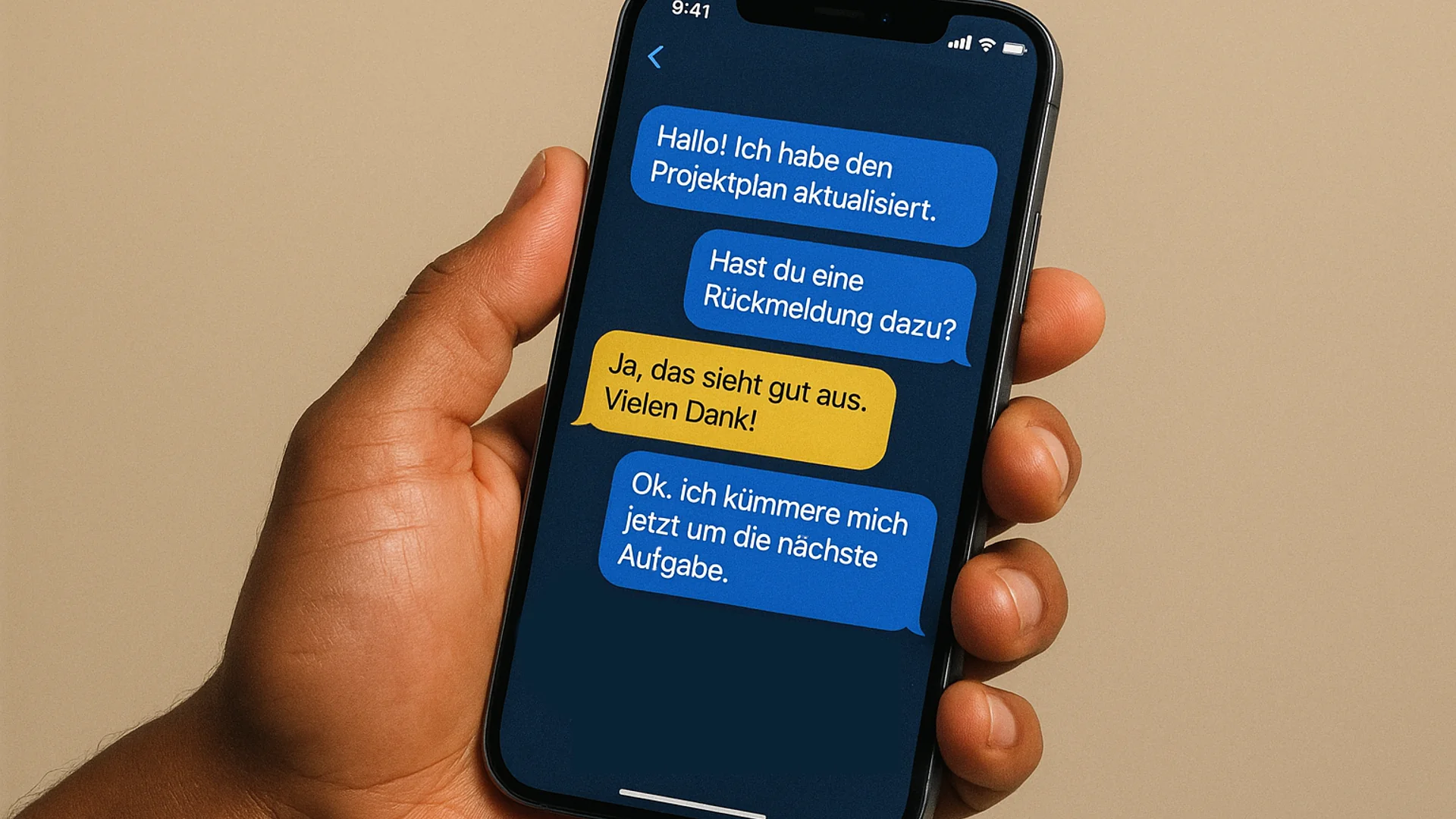 ManuskriptMentor Projekt-Chat: Direkte Kommunikation zwischen Student und akademischem Betreuer