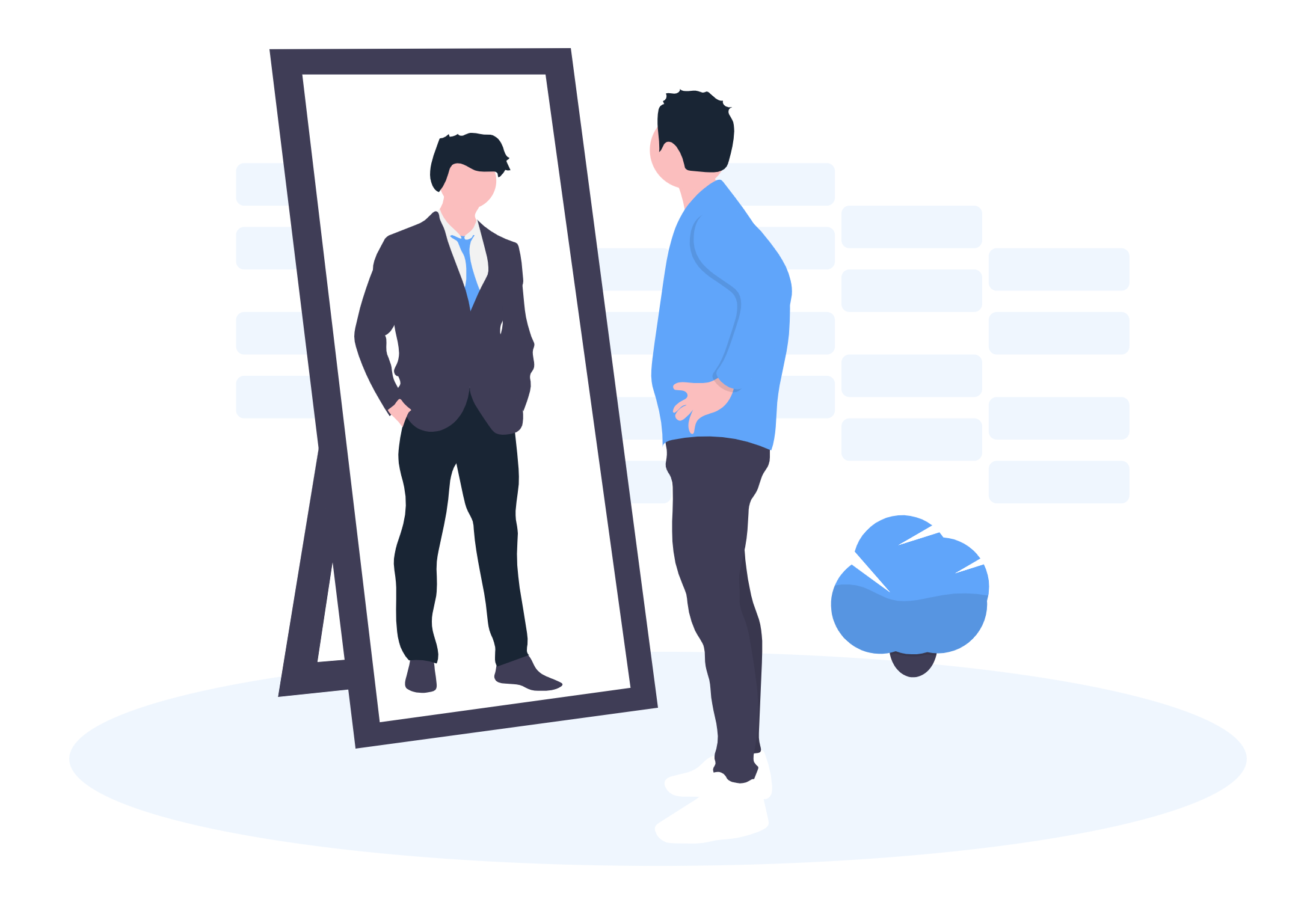 Berufstätige Studierende mit Karriere und Studium