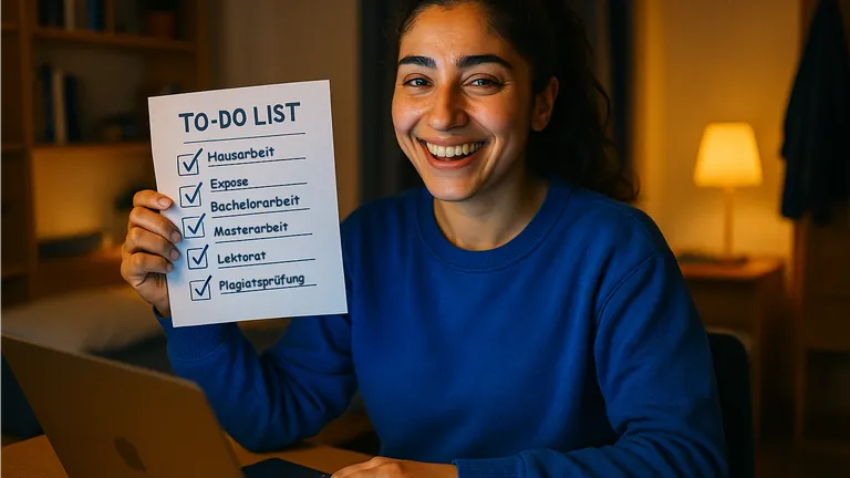 Ghostwriter Preise: Studentin erhält professionelle Mustervorlage